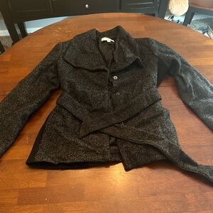 New York & Company Black Gray Jacket